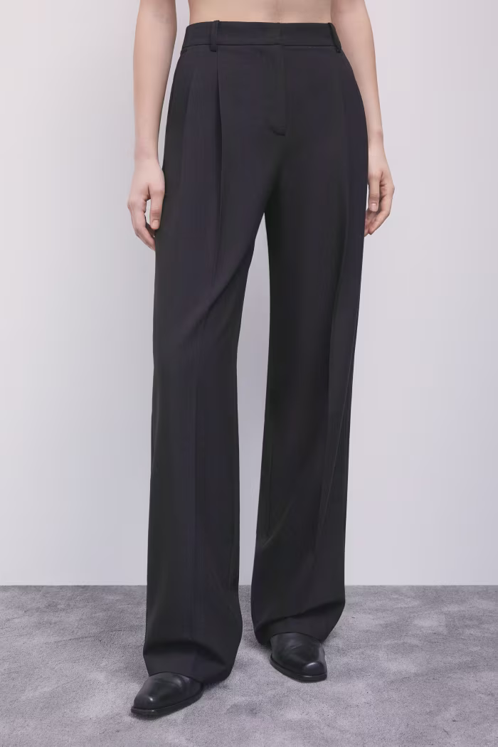Pantaloni fluidi in gabardina - Patrizia Pepe
