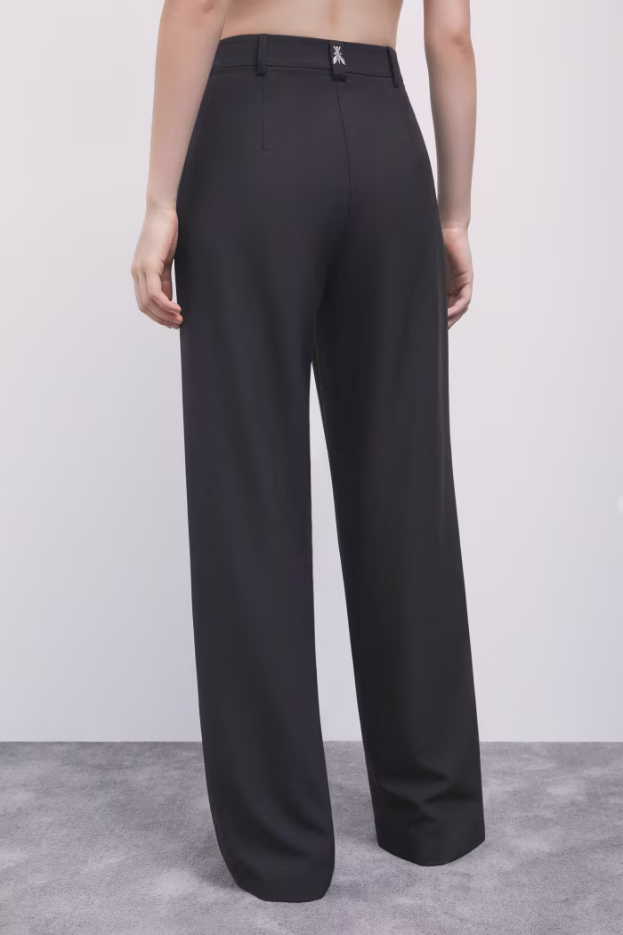 Pantaloni fluidi in gabardina - Patrizia Pepe - immagine 2