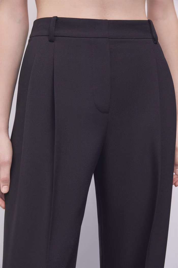 Pantaloni fluidi in gabardina - Patrizia Pepe - immagine 3
