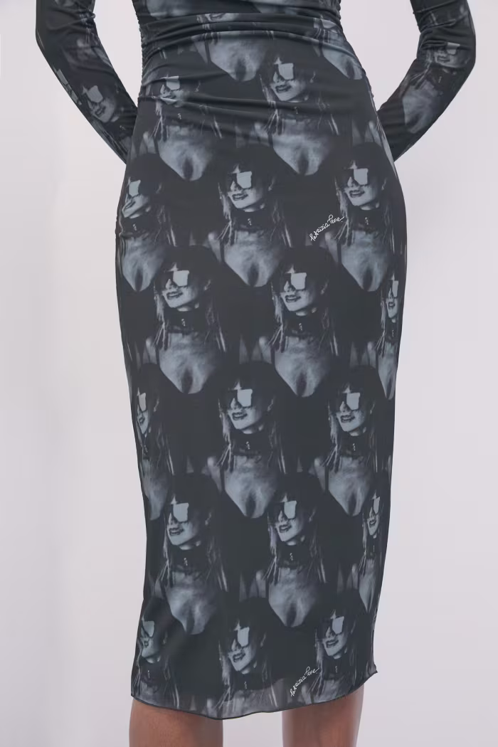 Abito midi con stampa all-over Patrizia - Patrizia Pepe - immagine 4