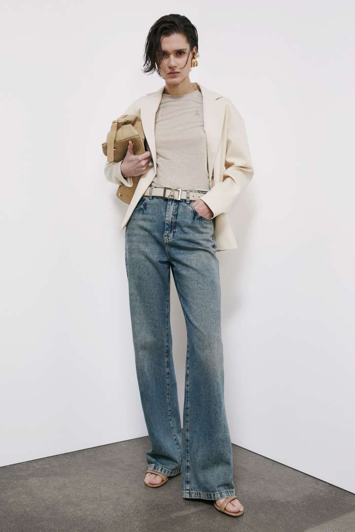 T-shirt in maglia con logo strass - Patrizia Pepe