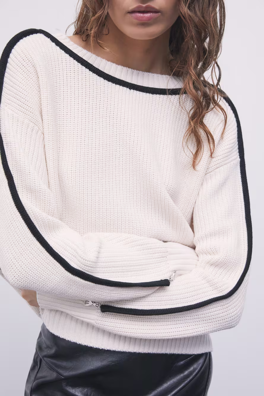 Maglia fluida in misto lana - Patrizia Pepe - immagine 2