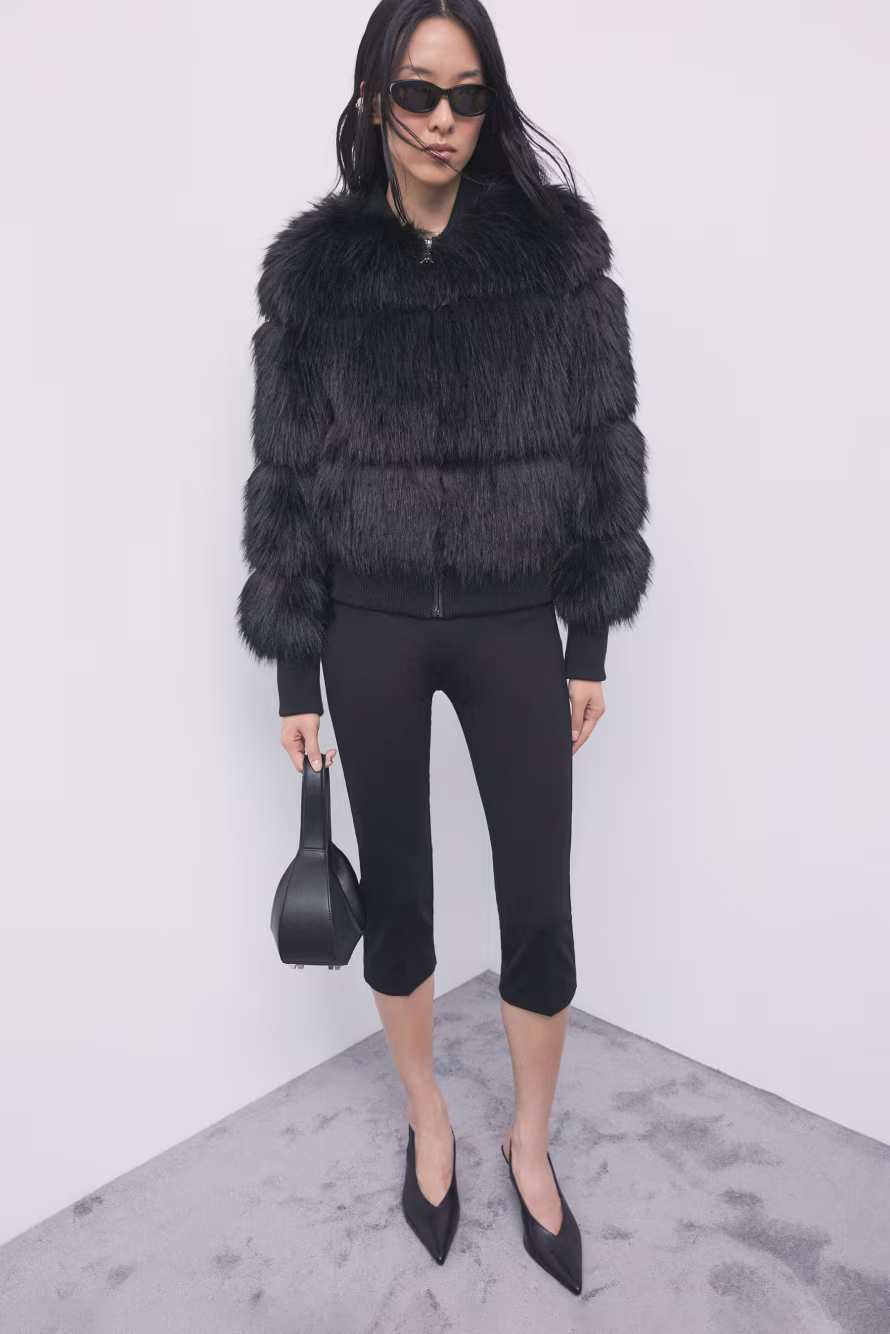 Giubbotto bomber fluffy - Patrizia Pepe