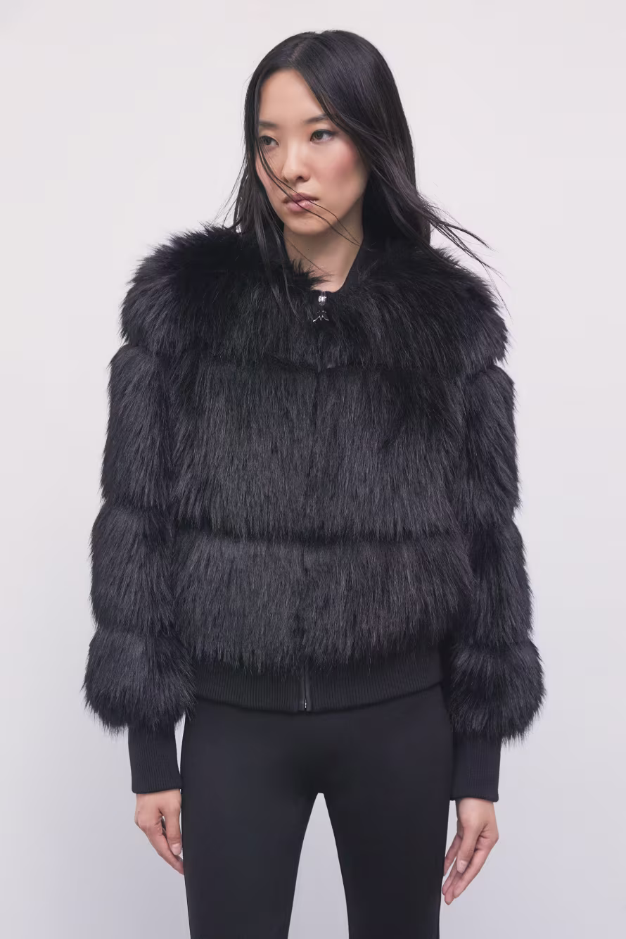 Giubbotto bomber fluffy - Patrizia Pepe - immagine 2