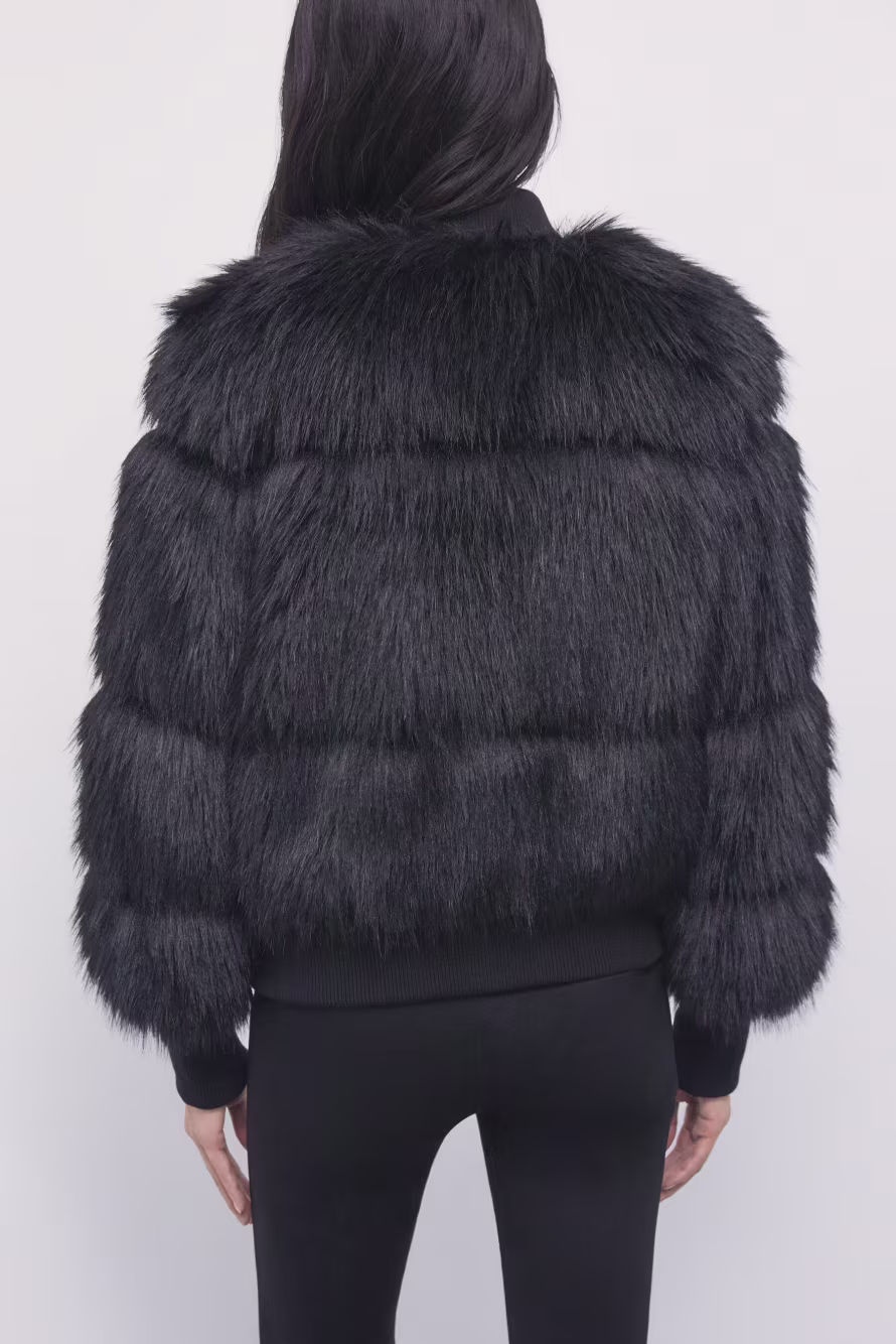 Giubbotto bomber fluffy - Patrizia Pepe - immagine 4
