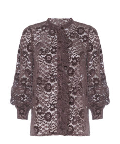 CAMICIA IN PIZZO CON ROUCHES - SoAllure