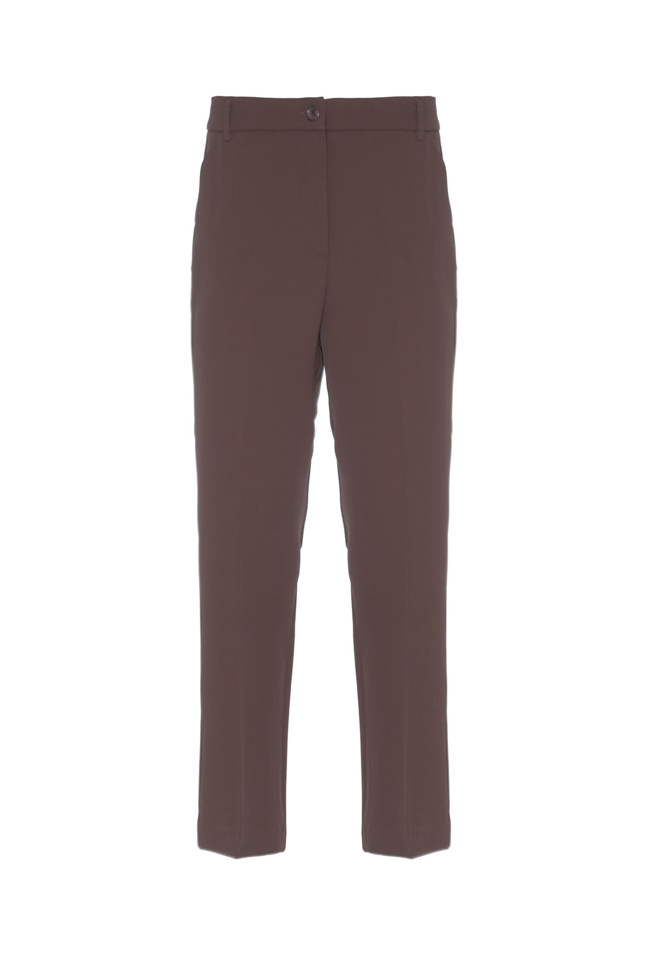 PANTALONI A SIGARETTA IN CREPE - SoAllure - immagine 2